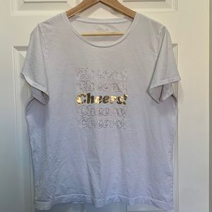 Kate spade cheers tee
